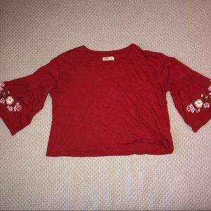 bell sleeve top